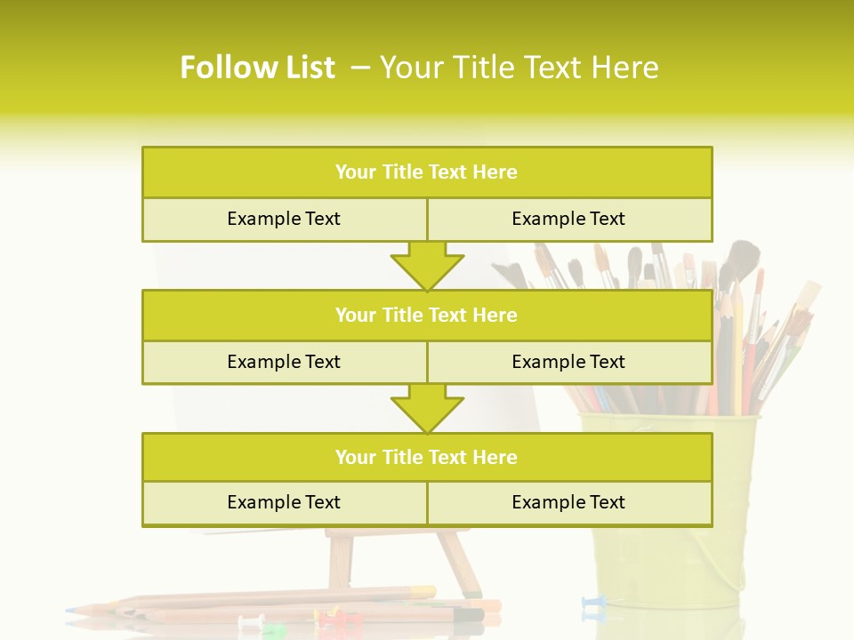 Sheet Stand Artist PowerPoint Template