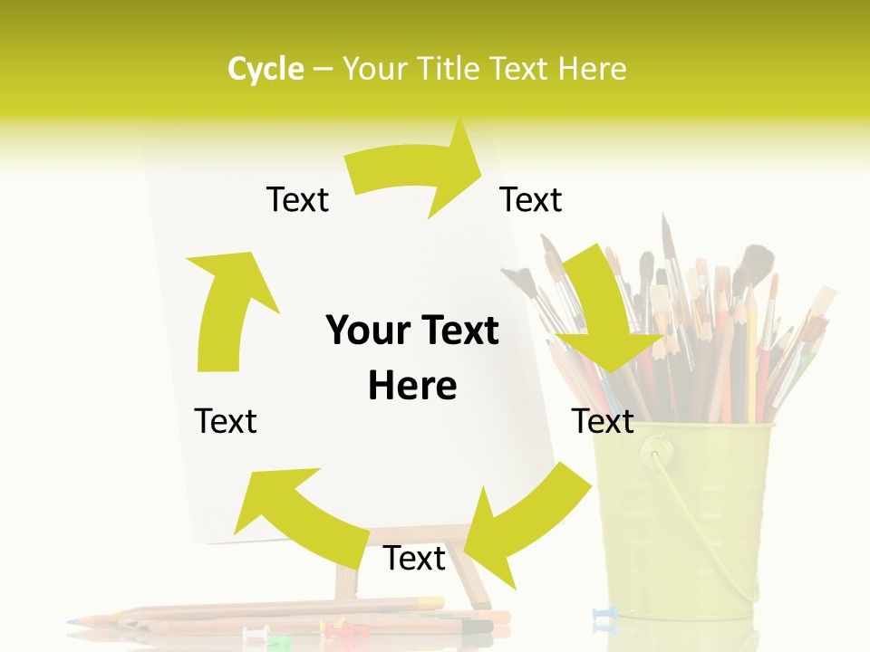 Sheet Stand Artist PowerPoint Template