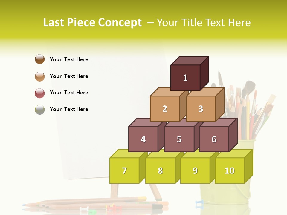 Sheet Stand Artist PowerPoint Template