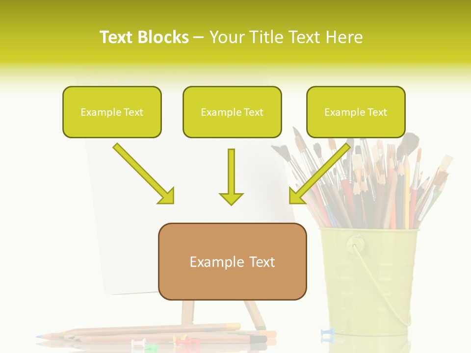 Sheet Stand Artist PowerPoint Template
