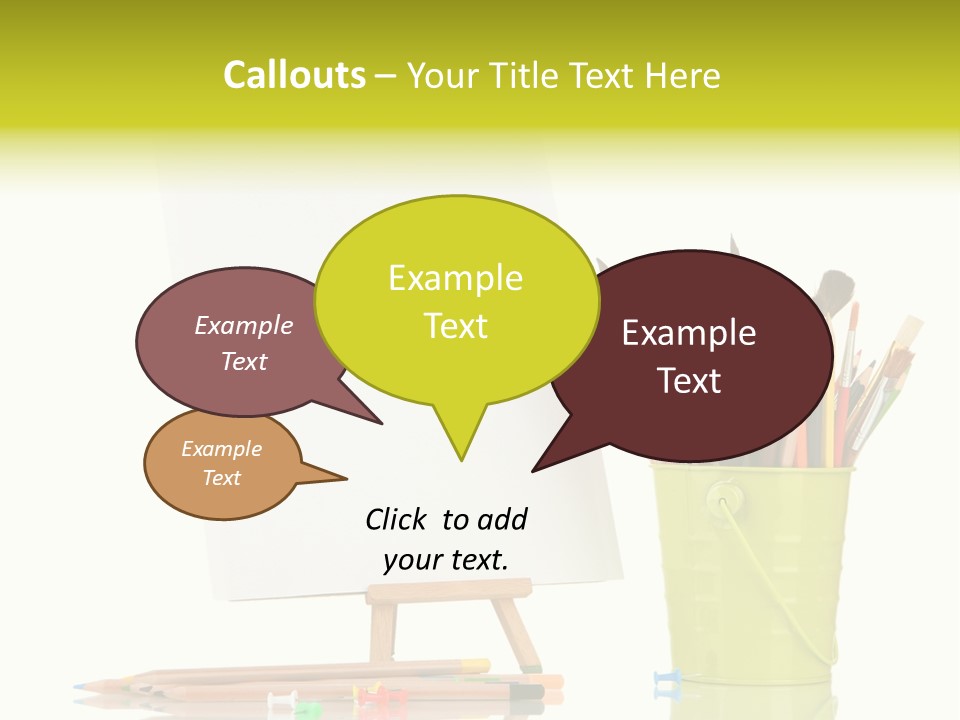 Sheet Stand Artist PowerPoint Template