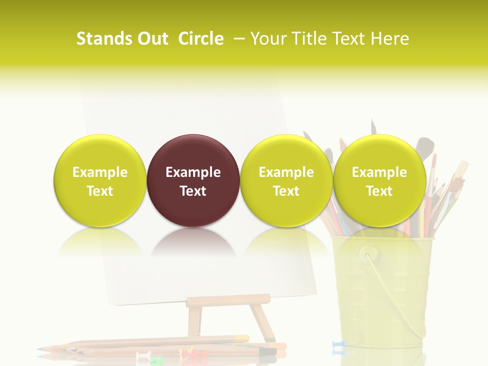 Sheet Stand Artist PowerPoint Template