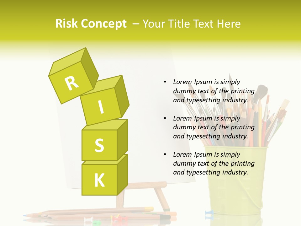 Sheet Stand Artist PowerPoint Template