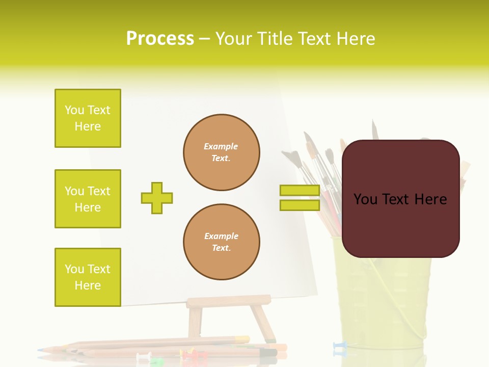 Sheet Stand Artist PowerPoint Template