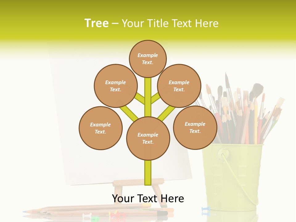 Sheet Stand Artist PowerPoint Template