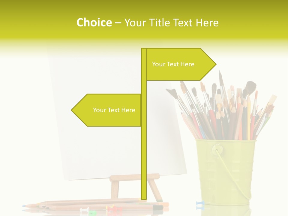 Sheet Stand Artist PowerPoint Template