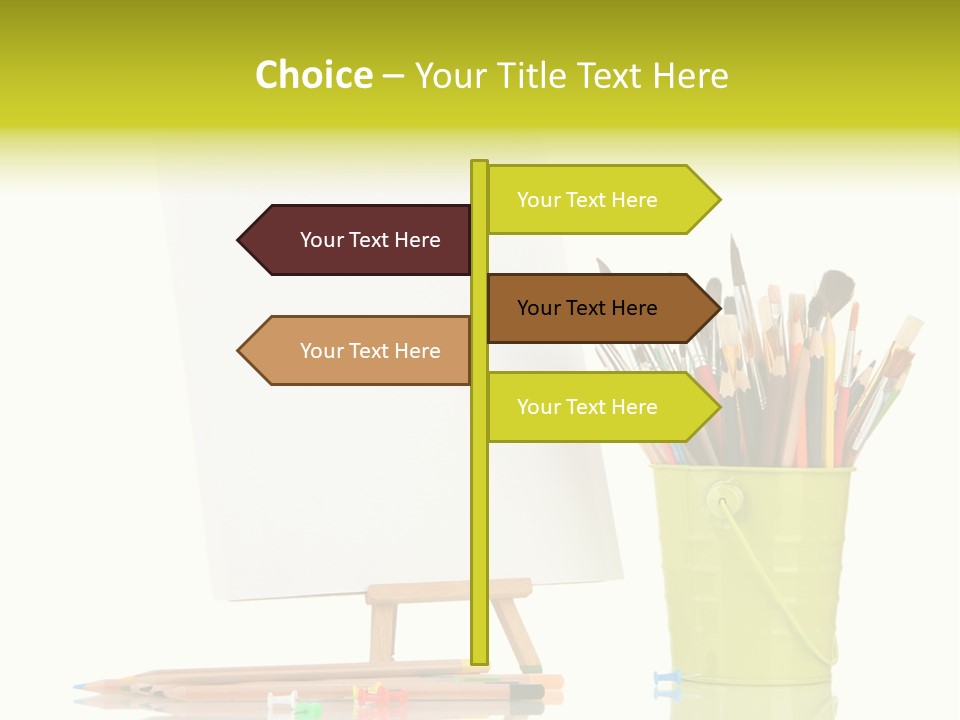 Sheet Stand Artist PowerPoint Template