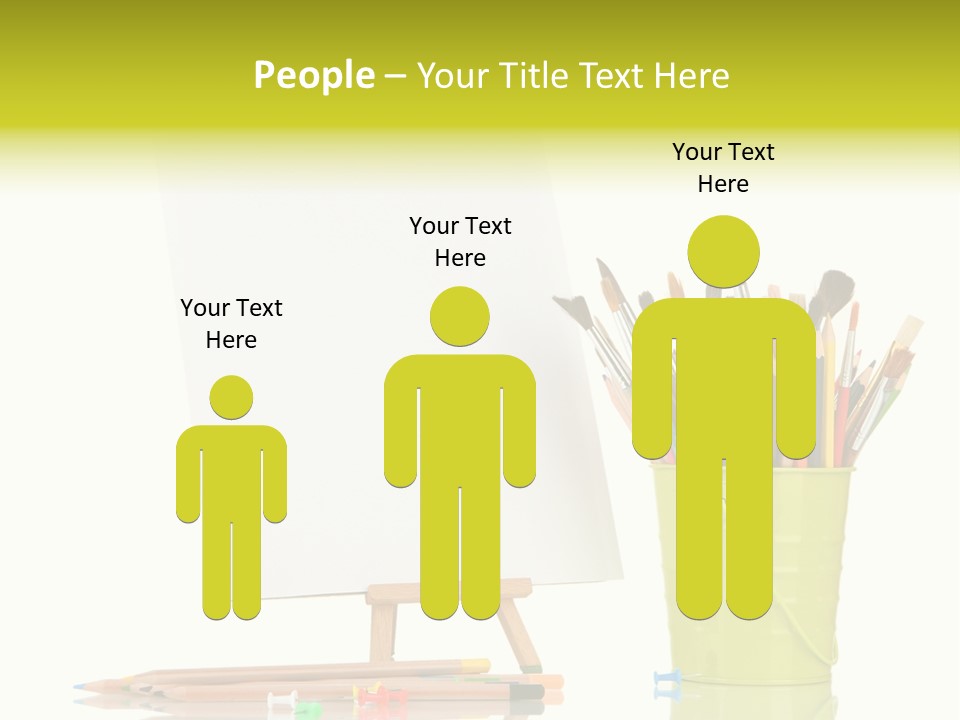 Sheet Stand Artist PowerPoint Template