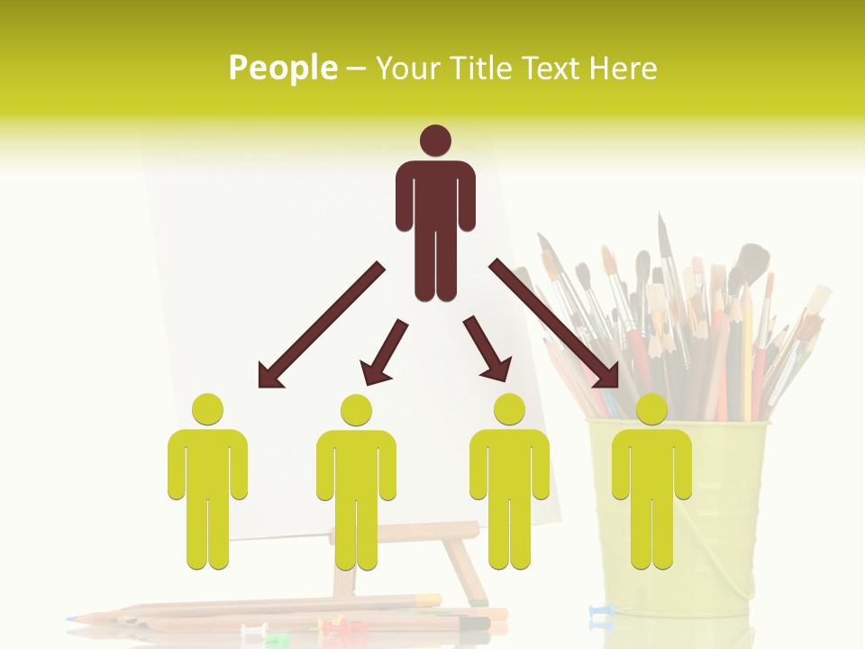 Sheet Stand Artist PowerPoint Template