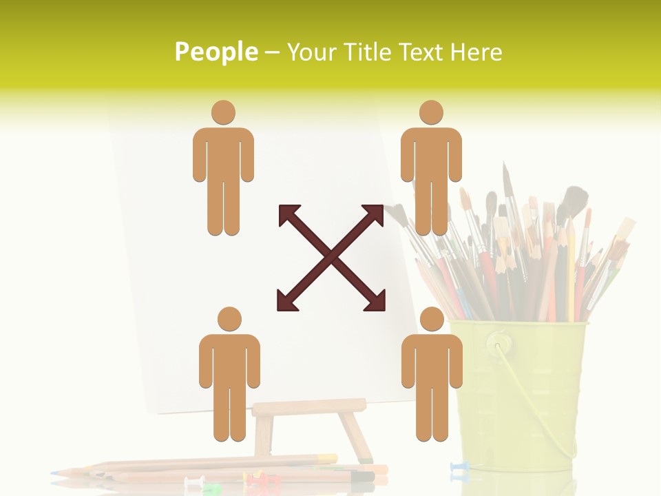 Sheet Stand Artist PowerPoint Template