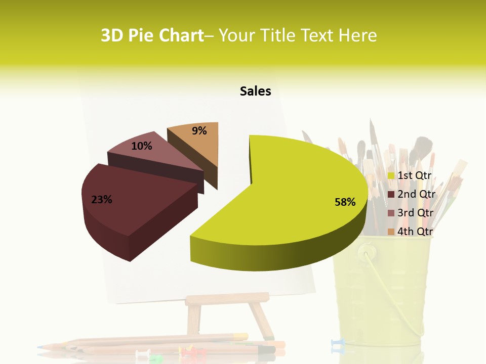 Sheet Stand Artist PowerPoint Template