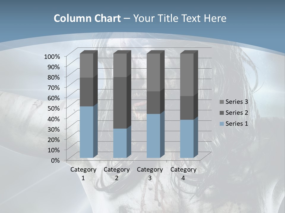 Jesus Powerpoint Presentation With A Blue Background PowerPoint Template