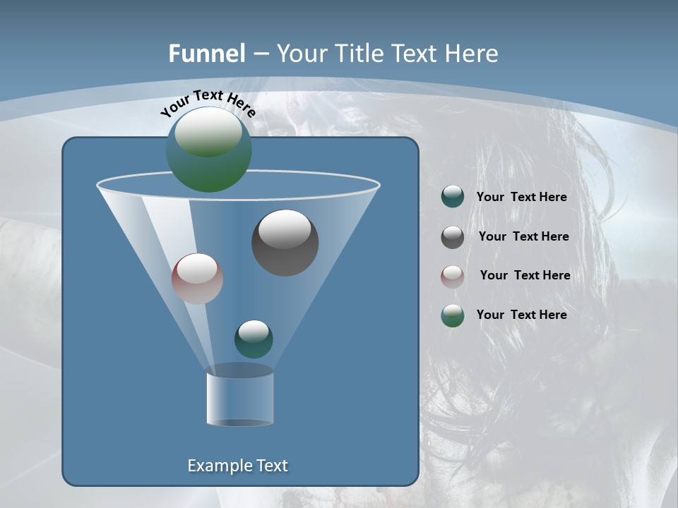 Jesus Powerpoint Presentation With A Blue Background PowerPoint Template