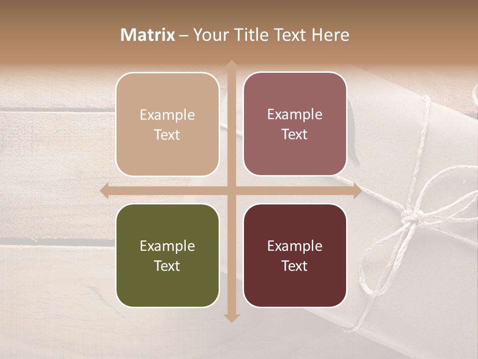 Rope Green Board PowerPoint Template