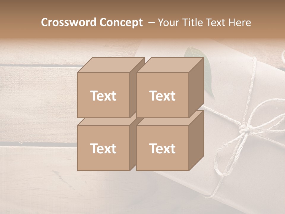 Rope Green Board PowerPoint Template