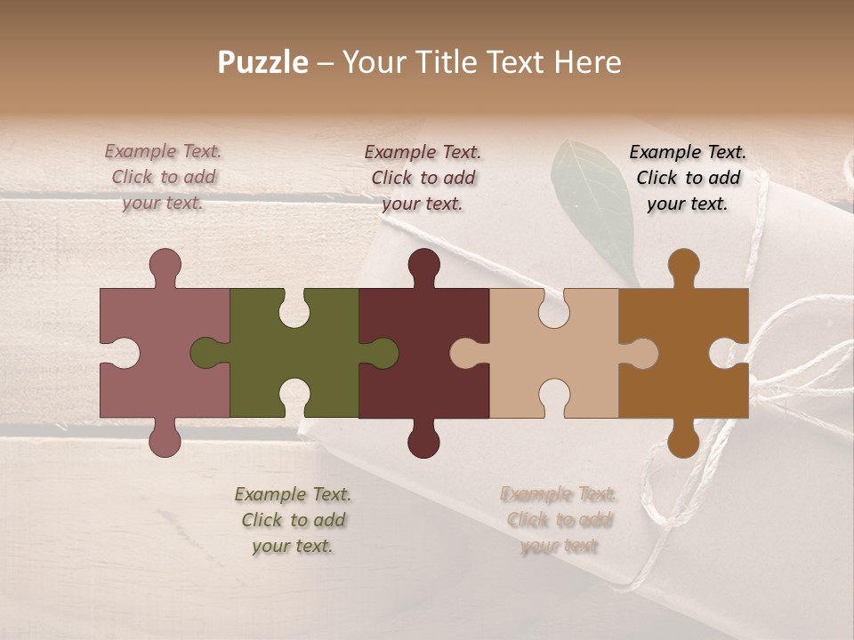 Rope Green Board PowerPoint Template