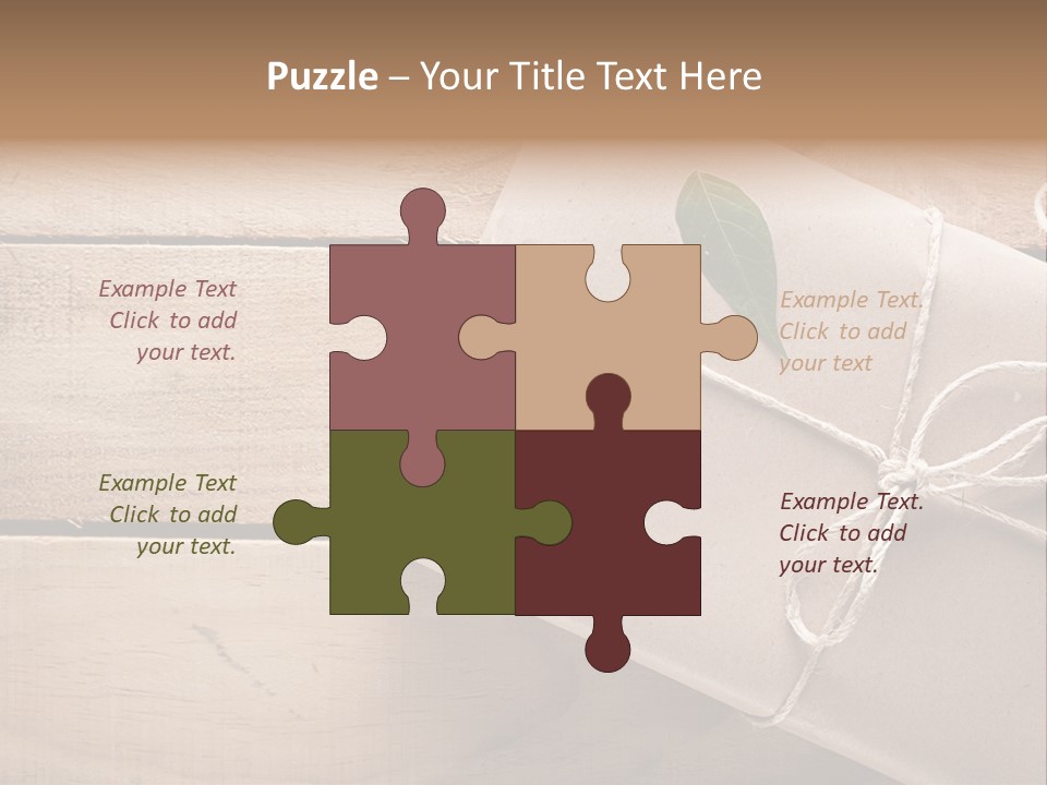 Rope Green Board PowerPoint Template