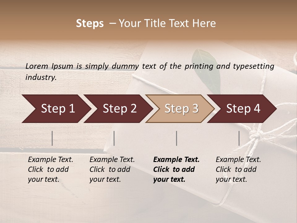 Rope Green Board PowerPoint Template