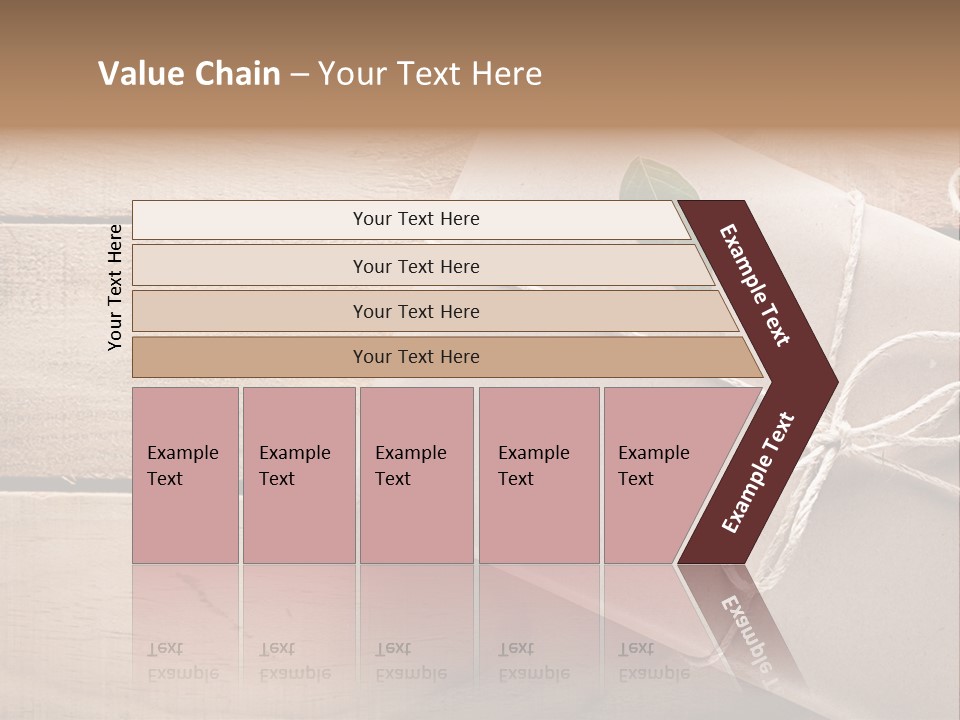 Rope Green Board PowerPoint Template