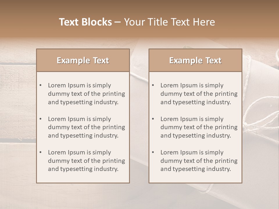 Rope Green Board PowerPoint Template