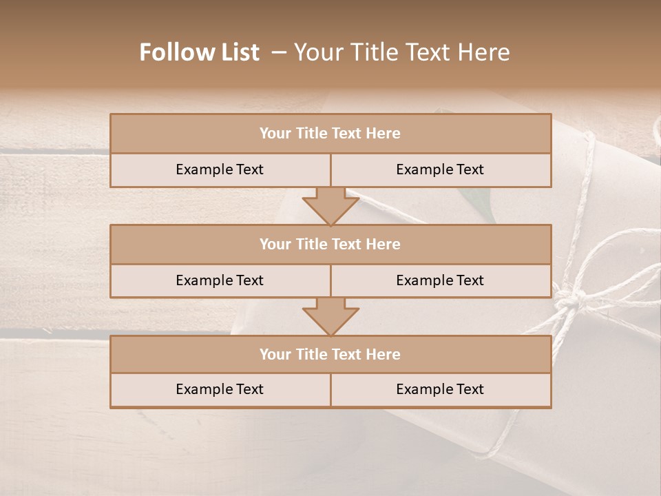 Rope Green Board PowerPoint Template