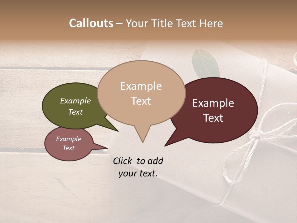 Rope Green Board PowerPoint Template
