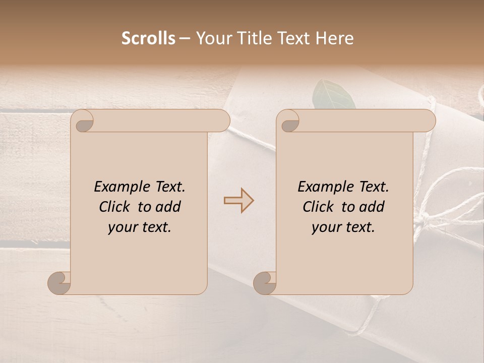Rope Green Board PowerPoint Template