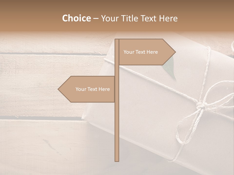 Rope Green Board PowerPoint Template