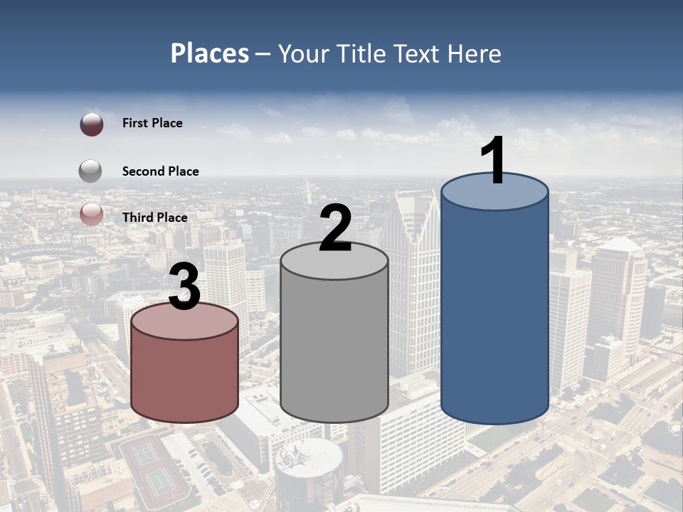 Day Scene Capital PowerPoint Template