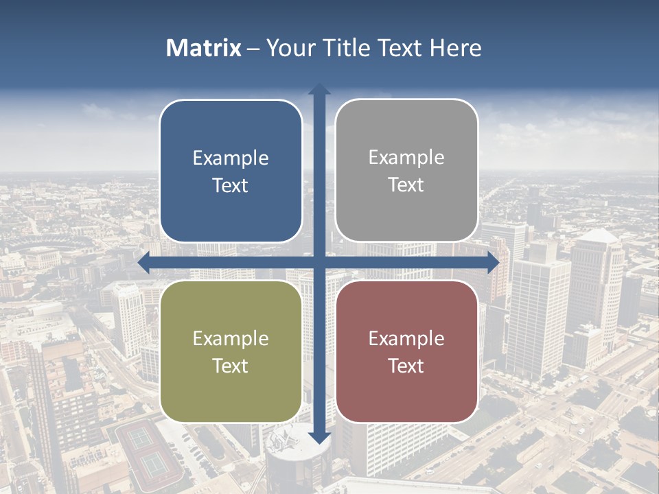 Day Scene Capital PowerPoint Template
