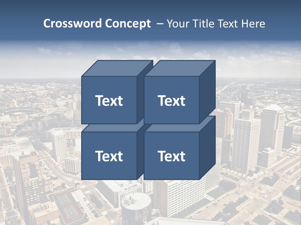 Day Scene Capital PowerPoint Template