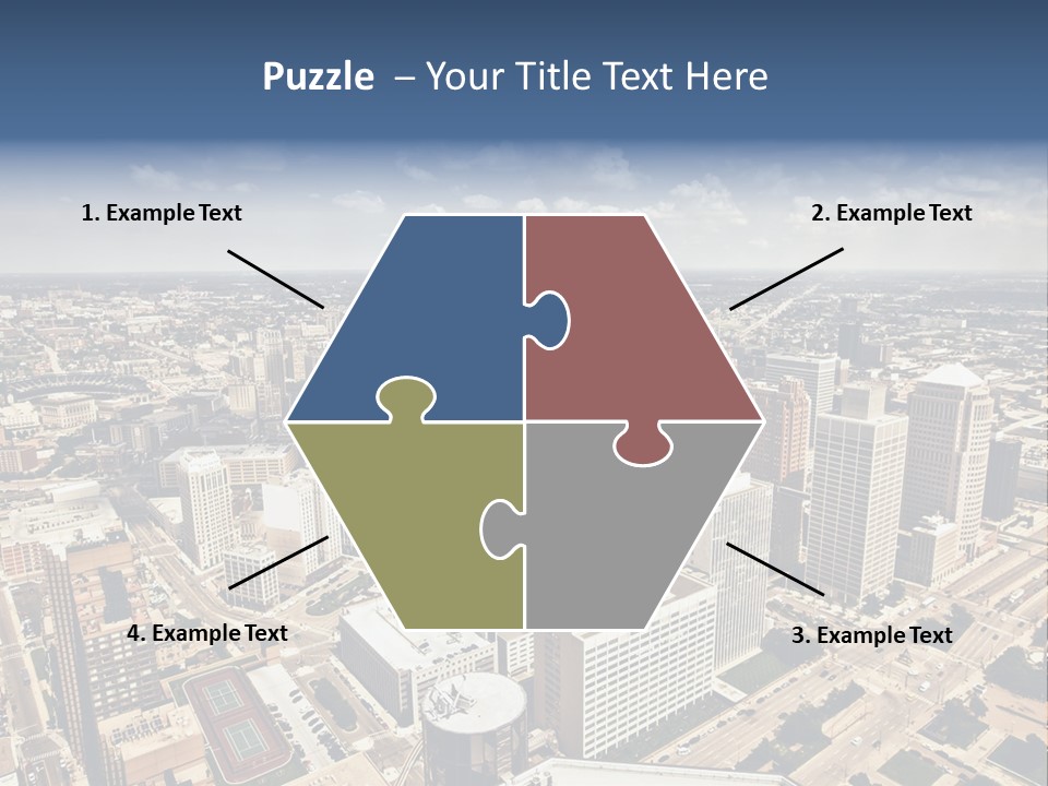 Day Scene Capital PowerPoint Template