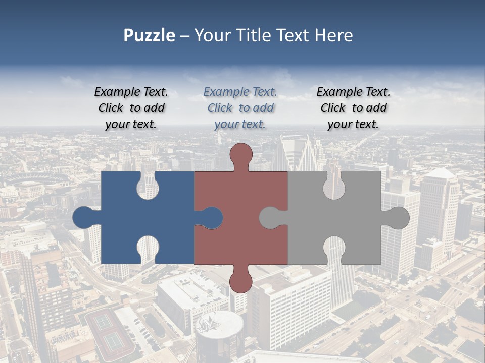 Day Scene Capital PowerPoint Template