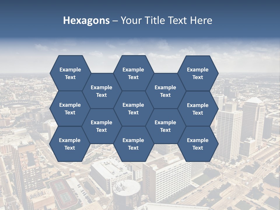 Day Scene Capital PowerPoint Template