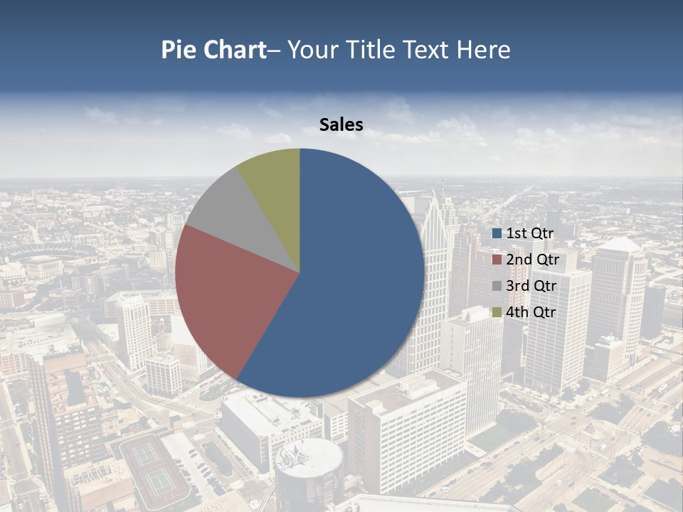 Day Scene Capital PowerPoint Template