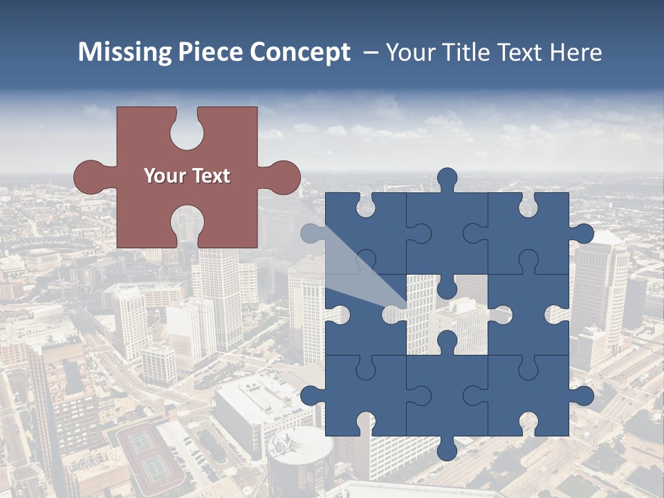 Day Scene Capital PowerPoint Template