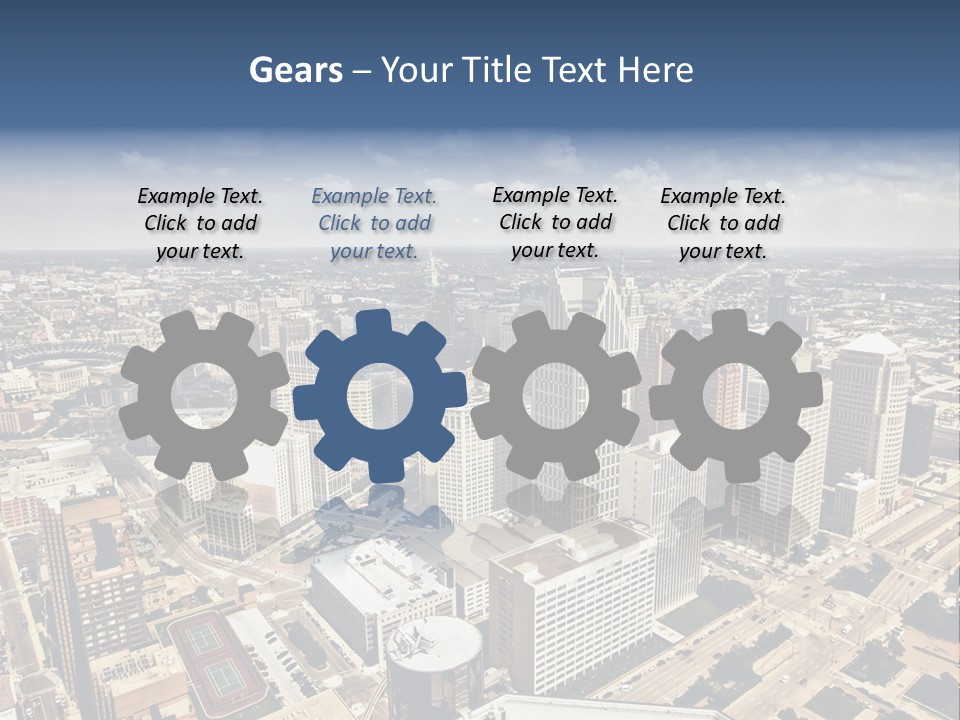 Day Scene Capital PowerPoint Template