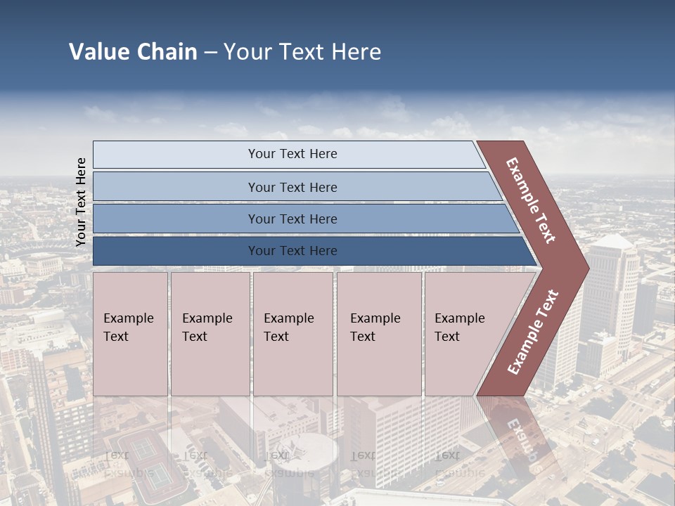 Day Scene Capital PowerPoint Template