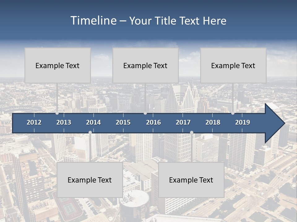 Day Scene Capital PowerPoint Template