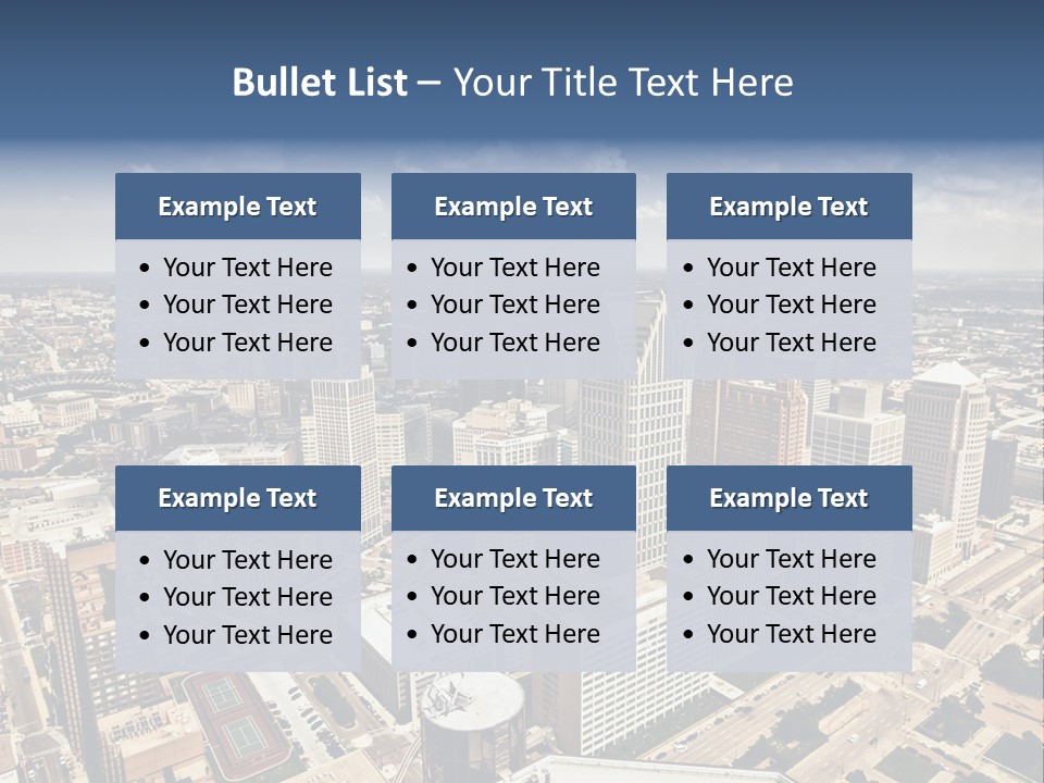Day Scene Capital PowerPoint Template