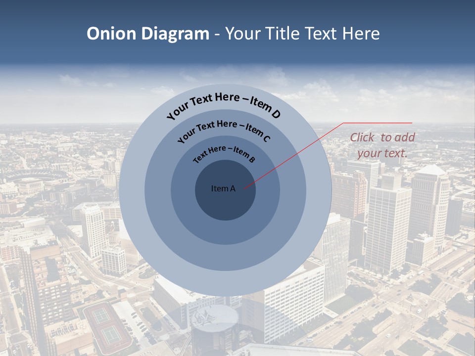 Day Scene Capital PowerPoint Template