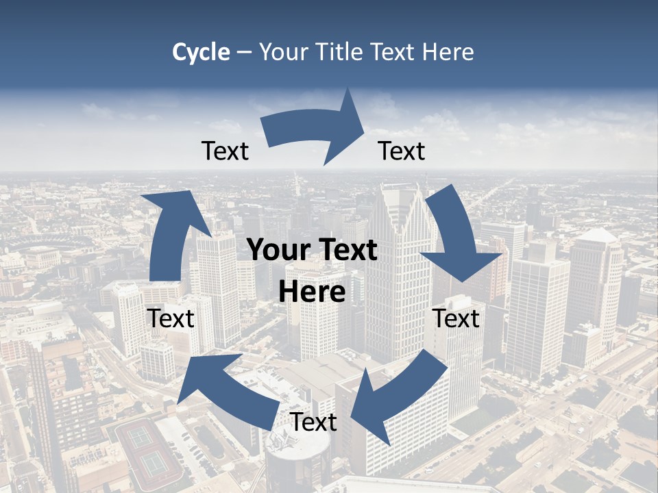 Day Scene Capital PowerPoint Template