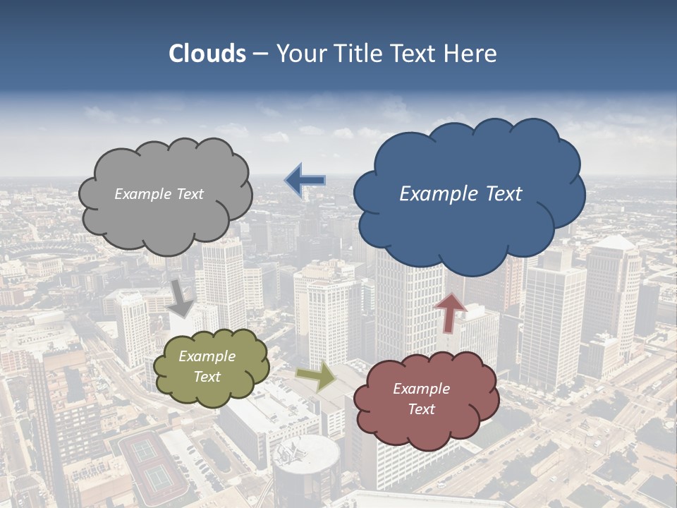 Day Scene Capital PowerPoint Template