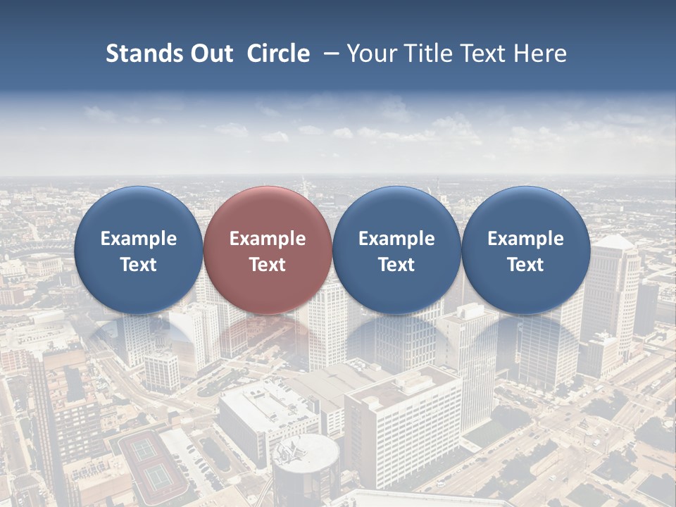 Day Scene Capital PowerPoint Template