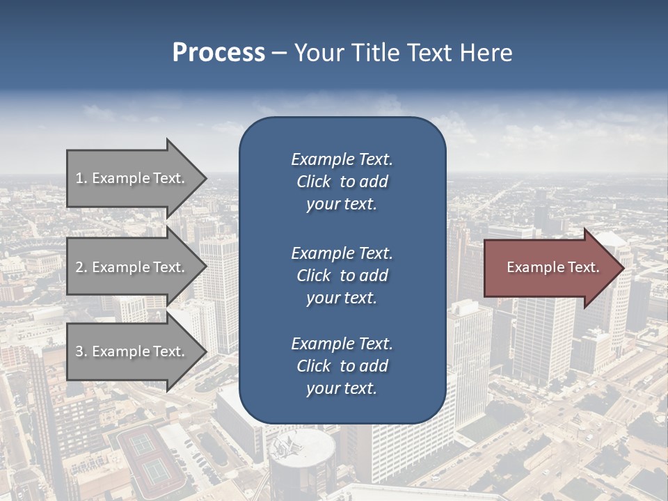 Day Scene Capital PowerPoint Template