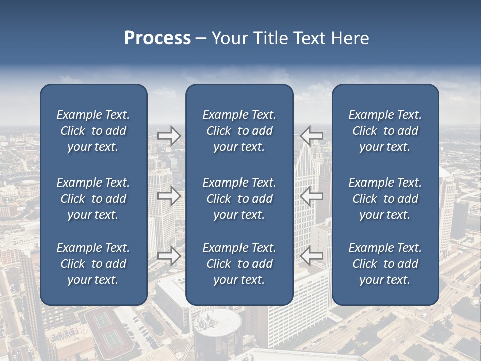 Day Scene Capital PowerPoint Template