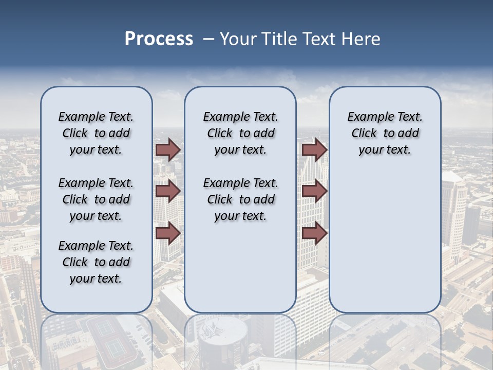 Day Scene Capital PowerPoint Template