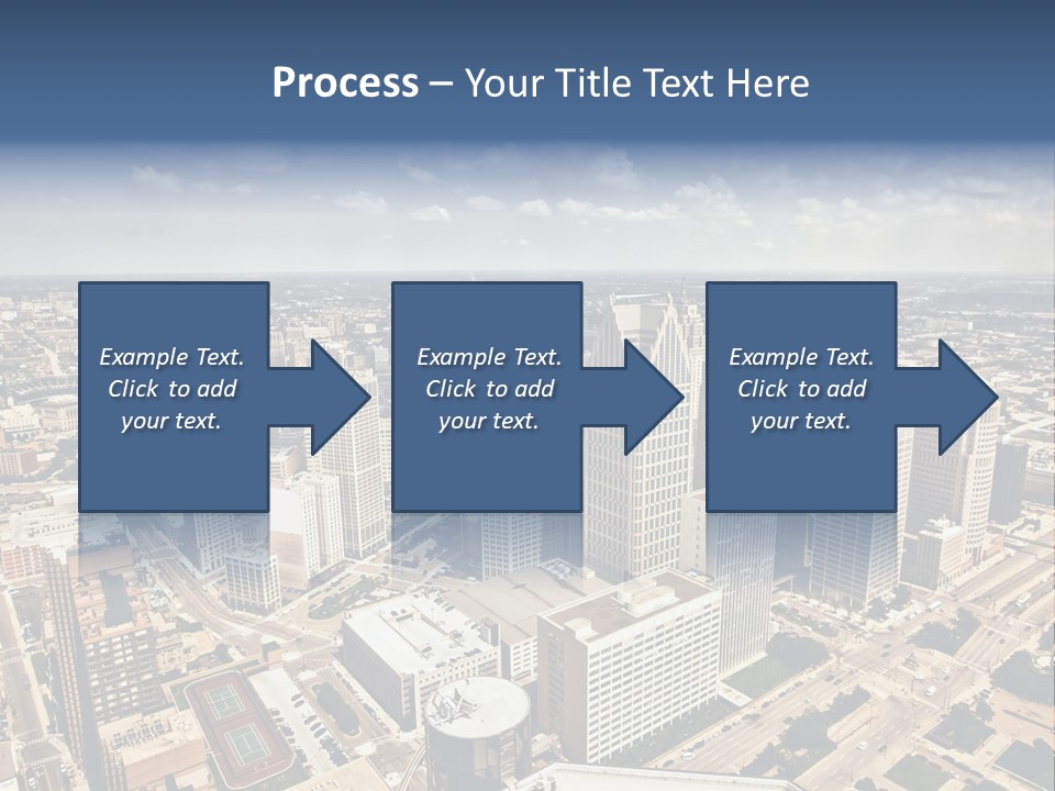 Day Scene Capital PowerPoint Template