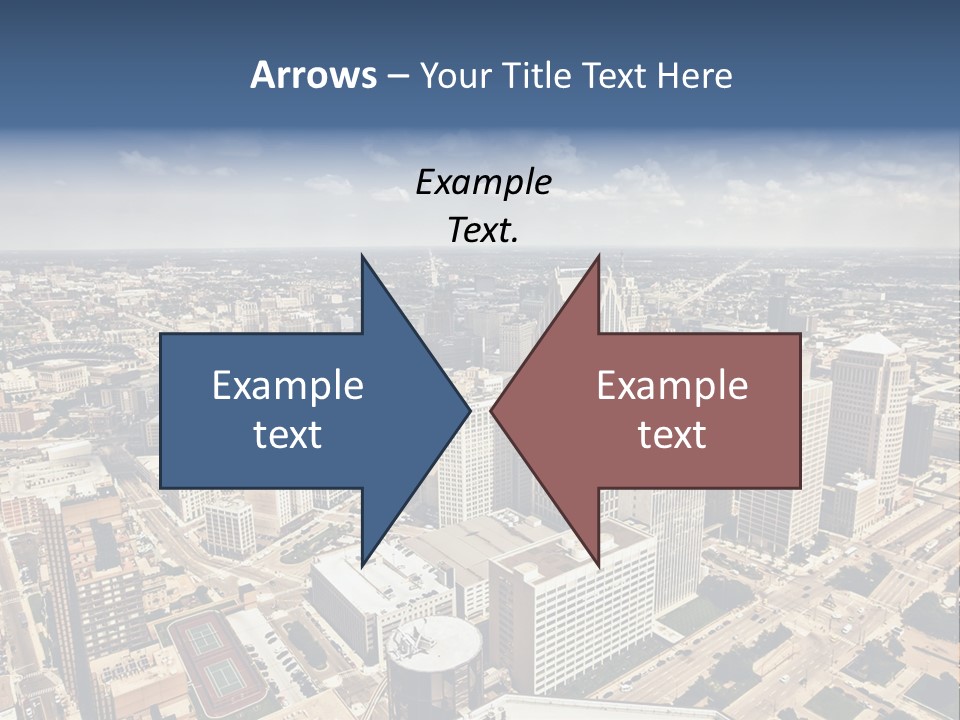 Day Scene Capital PowerPoint Template