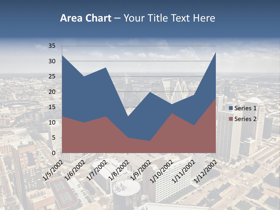 Day Scene Capital PowerPoint Template
